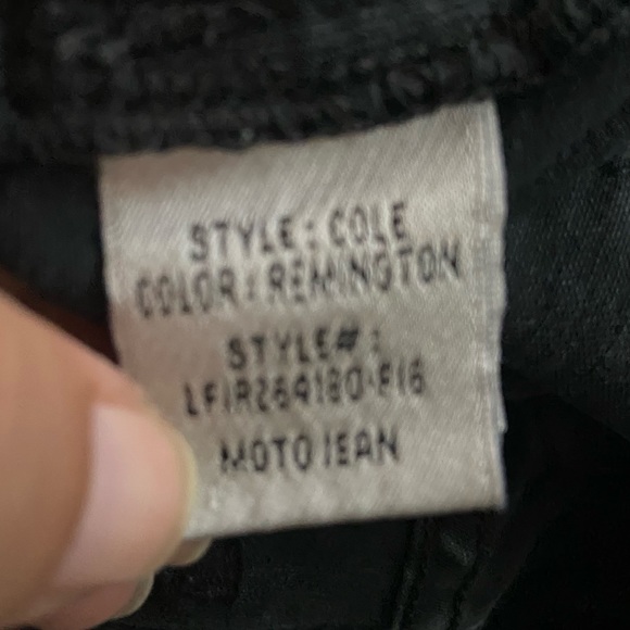 Lovers and Friends black Cole moto skinny jeans size 27. - Picture 6 of 6